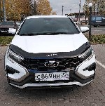 Продаю СРОЧНО! LADA VESTA GFL 110.  Куплена в салоне в июле 2023 г.  в отличном состоянии,  один собственник,  цвет белый,  в авариях не была,  салон чистый,  ухоженный,  не прокуренный.  Мотор не тро ...